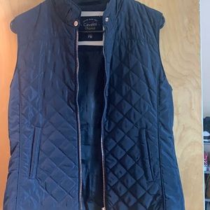 Navy blue vest